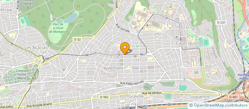 localisation de l'entreprise VERLAINE PRESSE à LE HAVRE