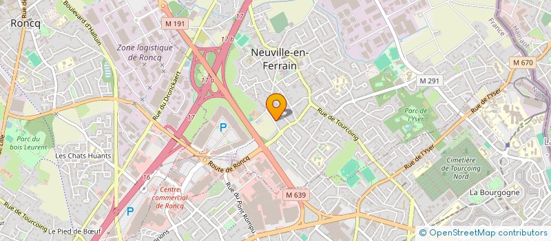 localisation de l'entreprise VERLAND à NEUVILLE-EN-FERRAIN
