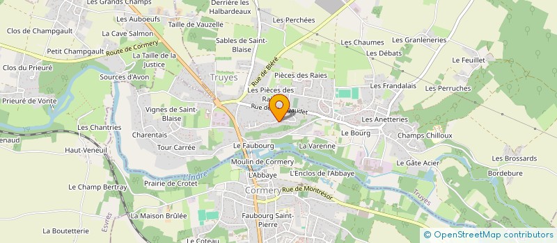 localisation de l'entreprise VERLAY ETOILE  TAVERNY