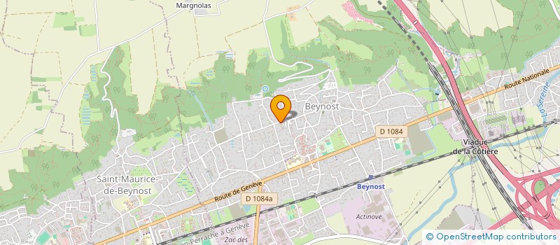 localisation de l'entreprise VERLINI à BEYNOST