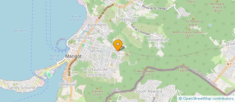 localisation de l'entreprise VERMA  SAINT-MARTIN