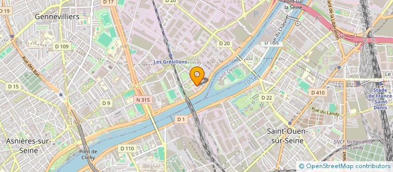 localisation de l'entreprise VERMAAT FRANCE HOLDING à ASNIERES-SUR-SEINE
