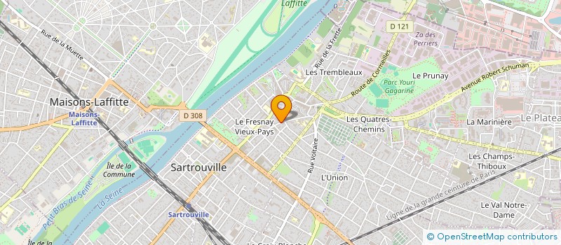 localisation de l'entreprise VERMANDOIS à SARTROUVILLE