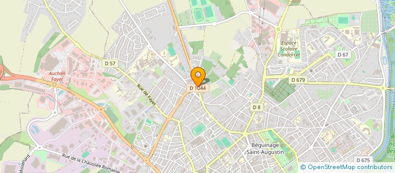 localisation de l'entreprise VERMANDORIS à SAINT QUENTIN