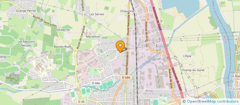 localisation de l'entreprise VERMARE IMMO  GLEIZE