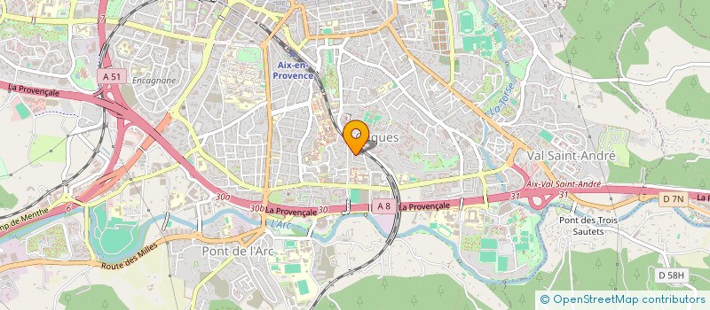 localisation de l'entreprise VERMEIL à AIX-EN-PROVENCE