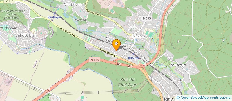 localisation de l'entreprise VERMEIL INSIGHTS à BIEVRES