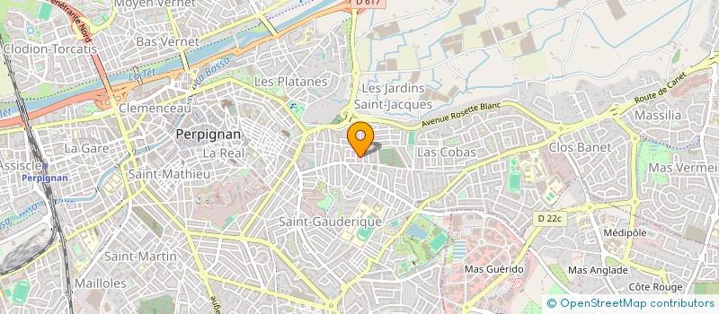 localisation de l'entreprise VERMEIL SPIRITS  PERPIGNAN