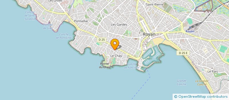 localisation de l'entreprise VERMES CONSULTANT  ROYAN