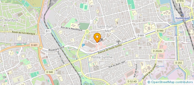 localisation de l'entreprise VERMIC à DUNKERQUE