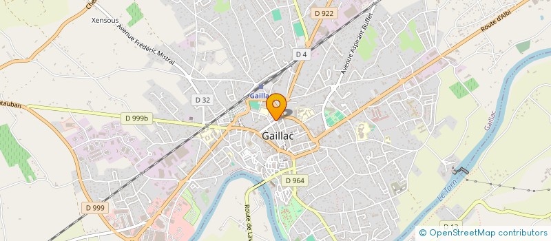 localisation de l'entreprise VERMIC à GAILLAC
