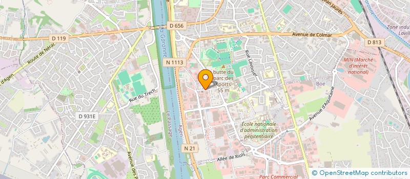 localisation de l'entreprise VERMOND GUERINAULT  LE PASSAGE