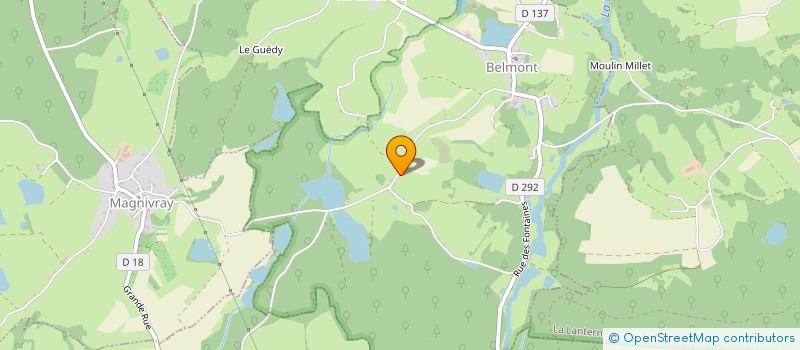 localisation de l'entreprise VERMONT  BELMONT