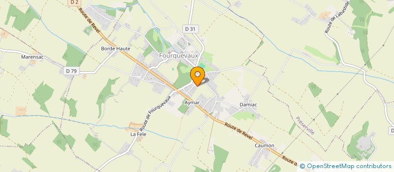 localisation de l'entreprise VERMOT  FOURQUEVAUX