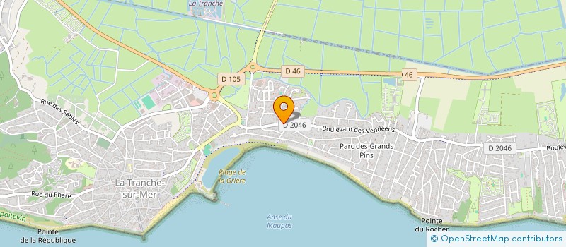 localisation de l'entreprise VERMOTE INDIVISION à LA TRANCHE-SUR-MER