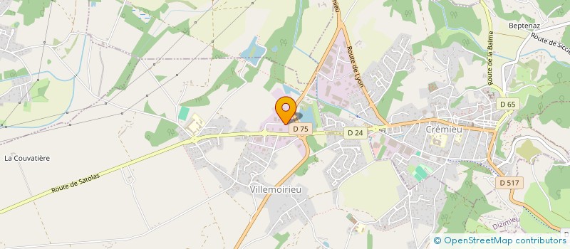 localisation de l'entreprise VERN'AMEUBLEMENT  SAINT-ROMAIN-DE-JALIONAS