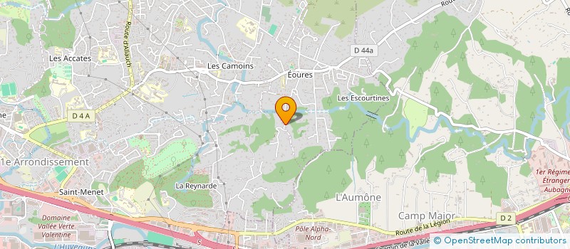 localisation de l'entreprise VERN'ELEC à MARSEILLE