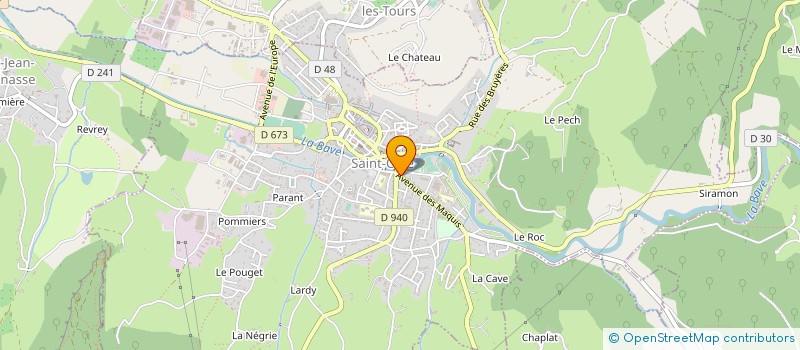 localisation de l'entreprise VERN JEAN LUC & SMYTH THOMAS à SAINT-CERE