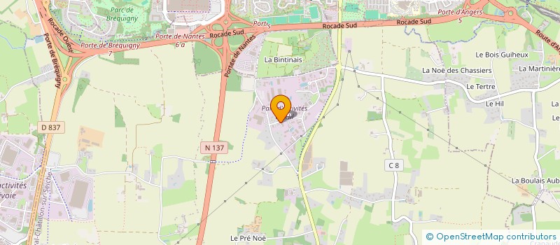 localisation de l'entreprise VERN VAL D'ORSON  NOYAL-CHATILLON-SUR-SEICHE