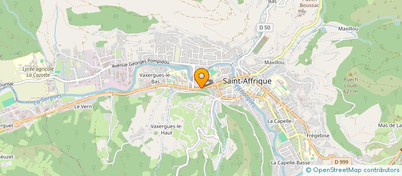 localisation de l'entreprise VERNAGEAU JESSICA ET DAFFAN DOMINIQUE  SAINT-AFFRIQUE