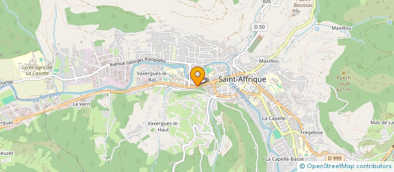 localisation de l'entreprise VERNAGEAU JESSICA ET ESPIE DAVID  SAINT-AFFRIQUE