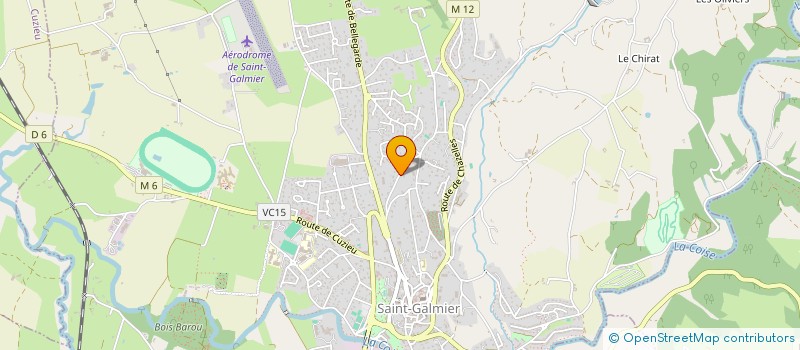 localisation de l'entreprise VERNAISON  SAINT-GALMIER