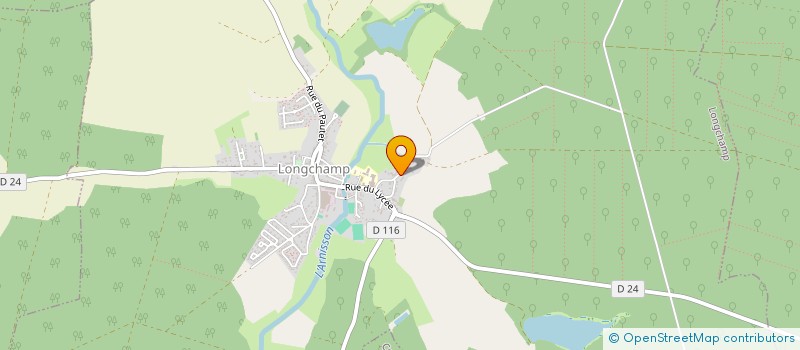 localisation de l'entreprise VERNALEX  LONGCHAMP