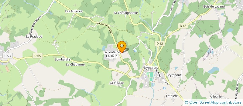 localisation de l'entreprise VERNATURE à EYJEAUX