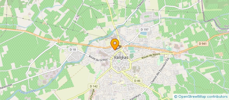 localisation de l'entreprise VERNAY ET FILS à VALREAS