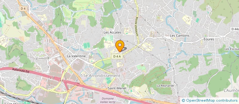 localisation de l'entreprise VERNE 13 à MARSEILLE