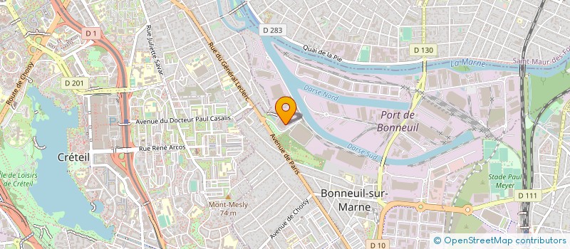 localisation de l'entreprise VERNE INGENIERIE  BRIEC