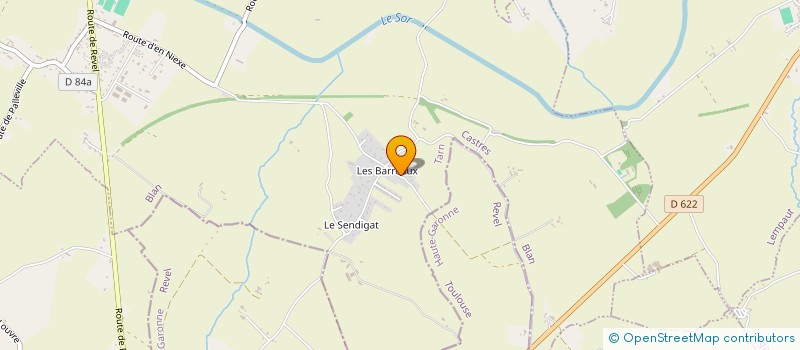 localisation de l'entreprise VERNEDE  BLAN