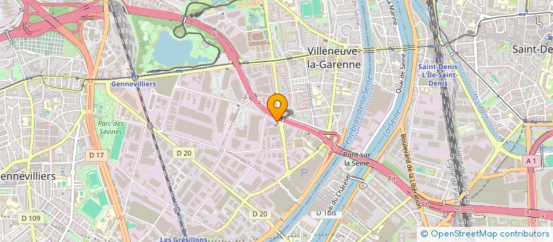 localisation de l'entreprise VERNEO ECO à LEVALLOIS-PERRET
