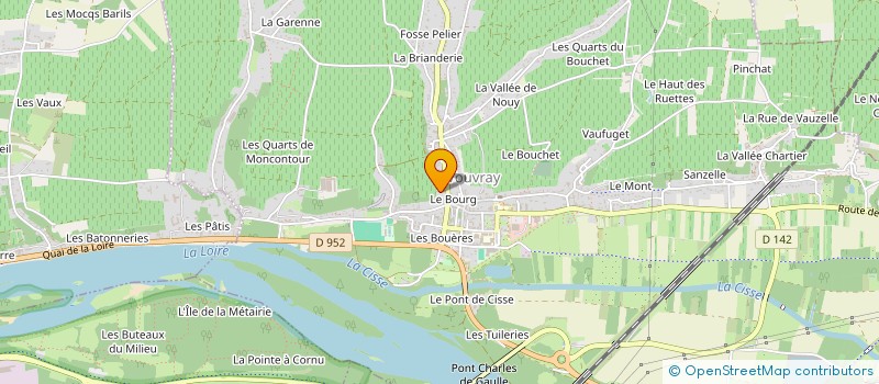 localisation de l'entreprise VERNERIES  VOUVRAY