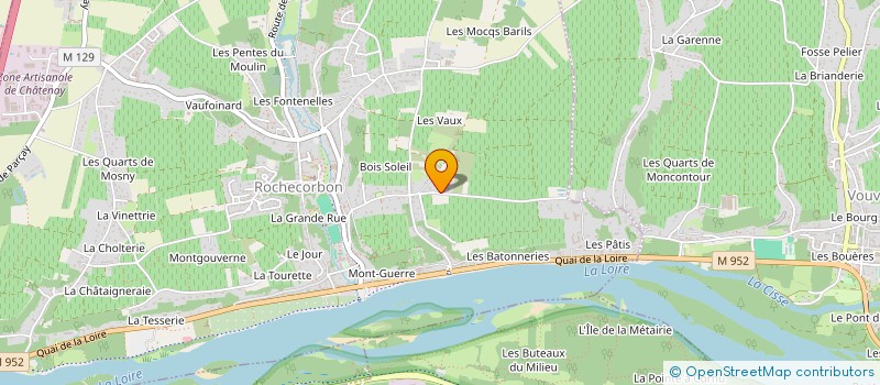 localisation de l'entreprise VERNERIES INVESTISSEMENTS  ROCHECORBON