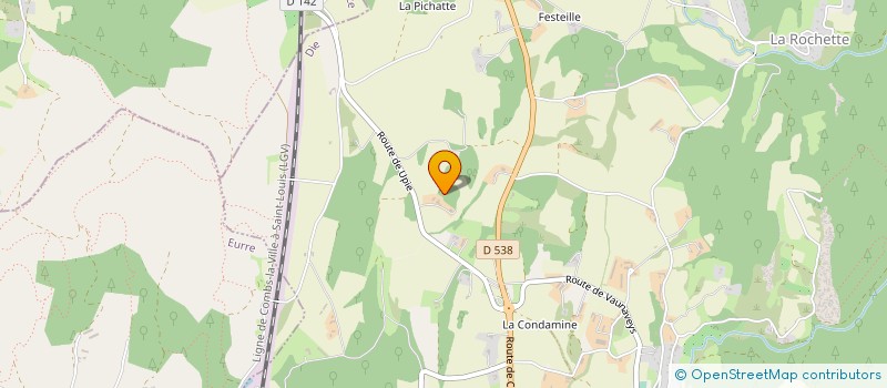localisation de l'entreprise VERNET à VAUNAVEYS-LA-ROCHETTE