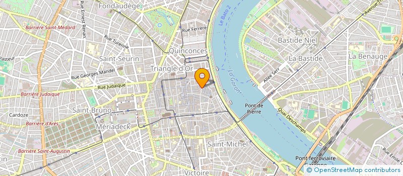 localisation de l'entreprise VERNET  BORDEAUX