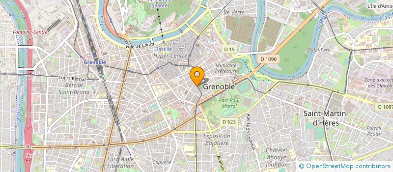 localisation de l'entreprise VERNET DEPANNAGE à GRENOBLE
