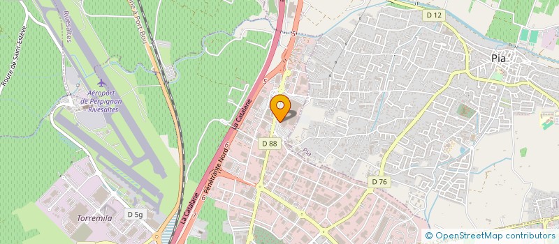 localisation de l'entreprise VERNET-DIS à PERPIGNAN