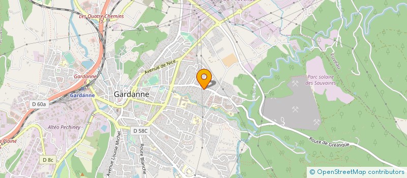 localisation de l'entreprise VERNET KEVIN à GARDANNE