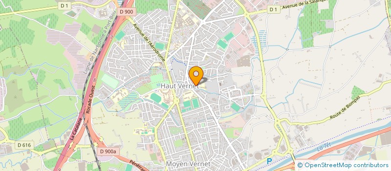 localisation de l'entreprise VERNET OLYMPIQUE PERPIGNANAIS à PERPIGNAN