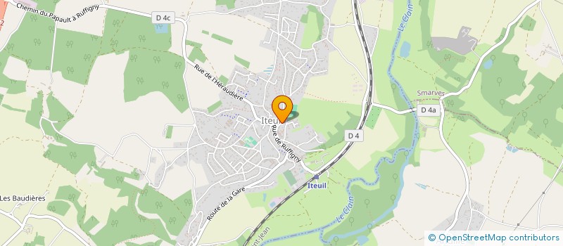 localisation de l'entreprise VERNET SAS à ITEUIL