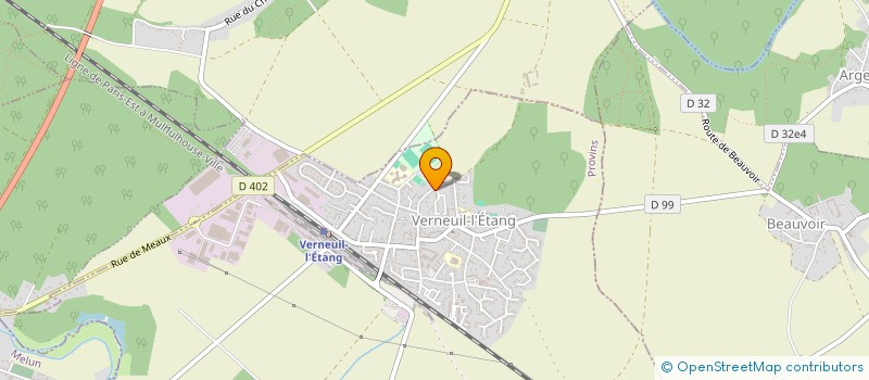 localisation de l'entreprise VERNEUIL DA SILVA BATIMENT  VERNEUIL-L'ETANG