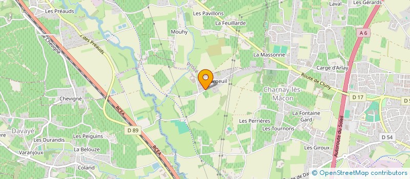 localisation de l'entreprise VERNEUIL INVESTISSEMENT à CHARNAY-LES-MACON