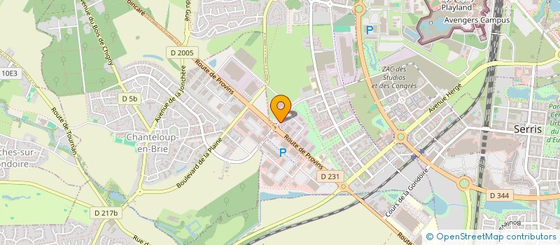 localisation de l'entreprise VERNEUIL OVERSEAS  PARIS