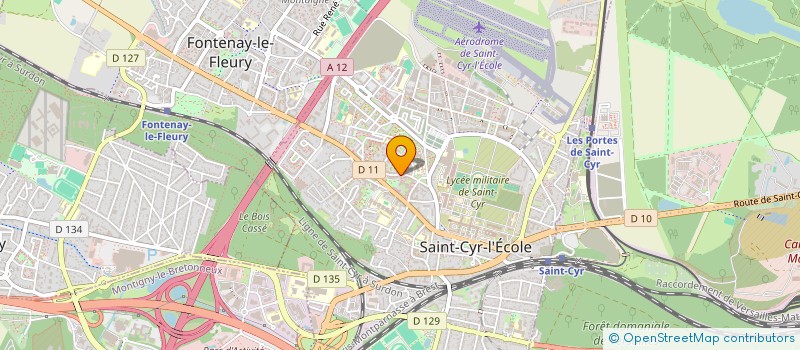 localisation de l'entreprise VERNEY HUMIDE  SAINT-CYR-L'ECOLE