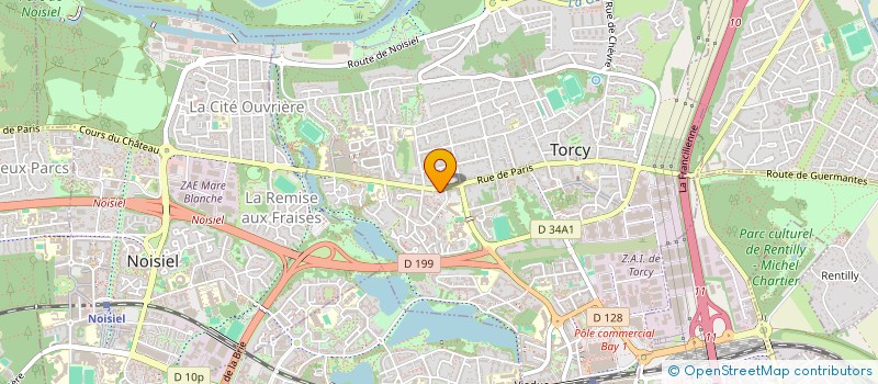 localisation de l'entreprise VERNIER à TORCY
