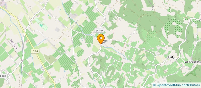 localisation de l'entreprise VERNIN CARREAUX D'APT MATIERES ET IDEES à BONNIEUX