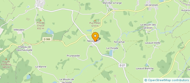 localisation de l'entreprise VERNINE REMI à LE COMPAS