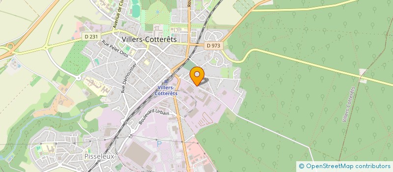 localisation de l'entreprise VERNIS 3000 à VILLERS-COTTERETS